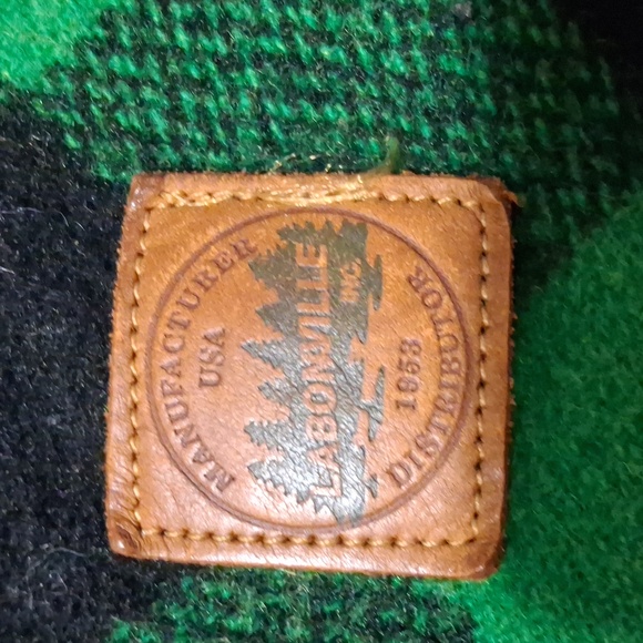 Vintage Unisex Labonville buffalo wool plaid Jacket - Picture 2 of 16